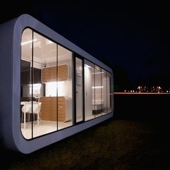 Dining Area Modular Unit Night View - Karbonix