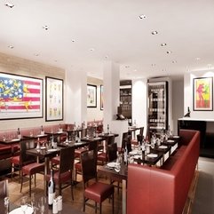 Best Inspirations : Dining Area Restaurant Interior Design Orange Pop - Karbonix