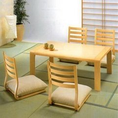 Dining Furniture Comfortable Japanese - Karbonix
