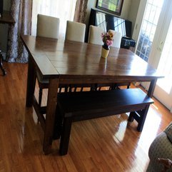 Best Inspirations : Dining Room Adorable Rectangle Teak Wood Dining Table And Teak - Karbonix