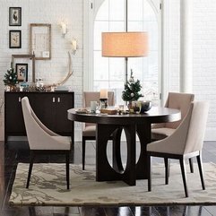 Dining Room Beautiful Minimalist Dining Room Design With Dark - Karbonix