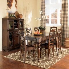 Best Inspirations : Dining Room Charming Gorgeous Rug Inspirations For Dining Room - Karbonix