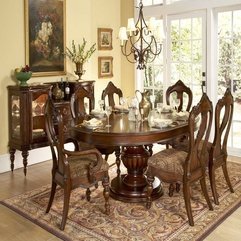 Best Inspirations : Dining Room Charming Traditional Dining Room Decorating Ideas - Karbonix