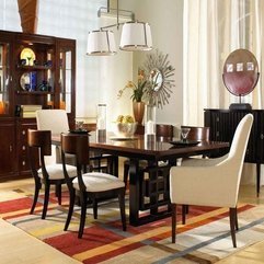 Best Inspirations : Dining Room Fascinating Modern Dining Room Decor Inspirations - Karbonix
