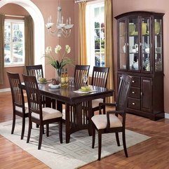 Dining Room Furniture With Hanging Lamps Images - Karbonix