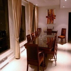 Dining Room Ideas With The Curtains Lighting - Karbonix