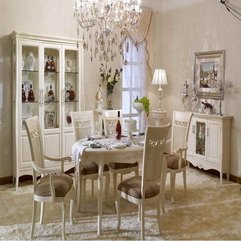 Dining Room Tables With White Soft Carpet French Country - Karbonix