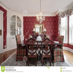 Best Inspirations : Dining Room With Red Walls Royalty Free Stock Images Image 12627209 - Karbonix