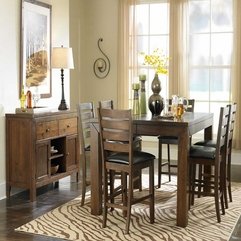 Best Inspirations : Dining Room Wonderful Dining Room Design Ideas With Rectangular - Karbonix