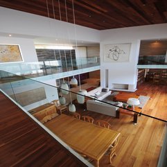 Dining Space Viewed From Second Level Open Living - Karbonix