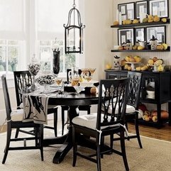 Dining Tables Decoration Ideas Black White - Karbonix