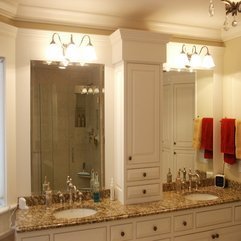 Double Vanity Mirrors Luxury Bathroom - Karbonix