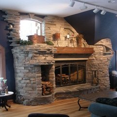 Download Wallpaper Stone Fireplaces 2112x2816 6 Foot Rumford - Karbonix