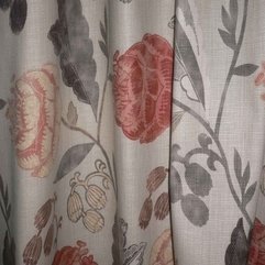 Best Inspirations : Draperies Floral Fabric - Karbonix