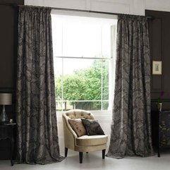 Best Inspirations : Drapes Bodoni Chocolate Living Room - Karbonix