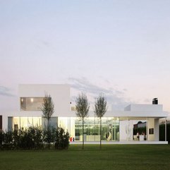 Dream Home Design With Large Glazed Windows Stunning White - Karbonix