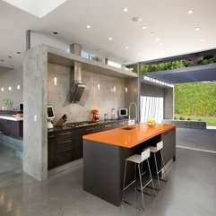 Best Inspirations : Elegant And Creative Minimalist Kitchen Interior Design Home - Karbonix