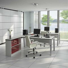Elegant Layout Office Furniture - Karbonix