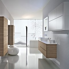 Best Inspirations : Elegant Luxury Contemporary Bathroom Designs With Natural Ornament - Karbonix
