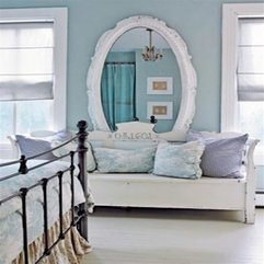 Best Inspirations : Elegant White Large Oval Mirror Love Seat By Country Living 10 - Karbonix