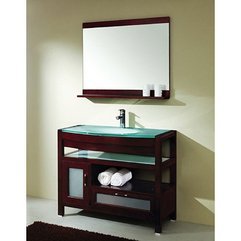 Best Inspirations : Element Solid Wood Bathroom Vanity Set Design - Karbonix