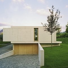 Best Inspirations : Enchanting One Storey Inclined Modern House Overlooking The Alps - Karbonix