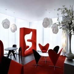 Enchanting Red Dining Room Idea With Cozy Design Red Dining Room - Karbonix