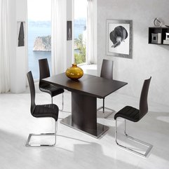 Enrique Table With Valencia Chairs Modern Dining Sets Dining - Karbonix