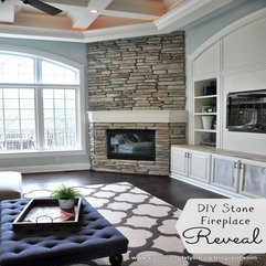 Evolution Of Style DIY Stone Fireplace Reveal For Real - Karbonix