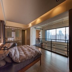 Best Inspirations : Excellent Design Cozy Apartment Open Space Bedroom On Level - Karbonix