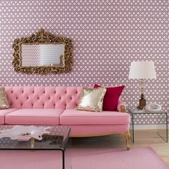 Extraordinary Art Deco Apartment Living Room Special Casual Pink - Karbonix