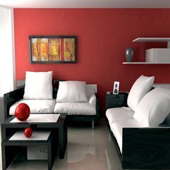 Extraordinary Red Smart Living Room Interior Resourcedir - Karbonix