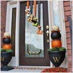 Best Inspirations : Fall Decorating At Home With Front Decor Ideas - Karbonix