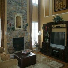Best Inspirations : Family Room Decorating Ideas Fireplace 2 Story - Karbonix