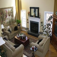 Family Room Decorating Ideas Large 2 Story - Karbonix