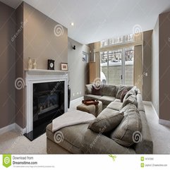 Best Inspirations : Family Room With Black Fireplace Stock Photos Image 14747293 - Karbonix