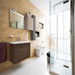 Fantastic Delightful Bathroom With Bright Beige Color And Classic - Karbonix