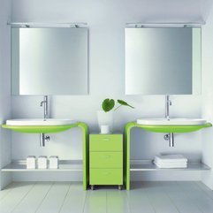 Fantastic Natural Bathroom Idea In Eclectic Style - Karbonix