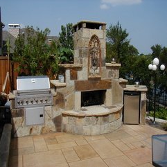 Best Inspirations : Fantastic Outdoor Fireplace Designs Ideas Stone Pathway Pinery - Karbonix