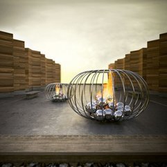 Fantastic Unique Bubble Outside Fireplace Furniture Home Decor - Karbonix