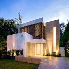 Fascinating Cube Modern House With Concrete Floor And Awesome - Karbonix