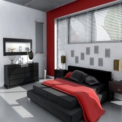 Finest Design Red White Black Bedroom WALLS WORLD COM WALLS - Karbonix