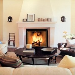 Fireplace Agreeable Living Room Decorating Design Ideas With - Karbonix