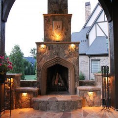Fireplace Beautiful Outdoor - Karbonix