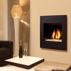 Fireplace Comely Living Room Decoration With Rectangular Black - Karbonix