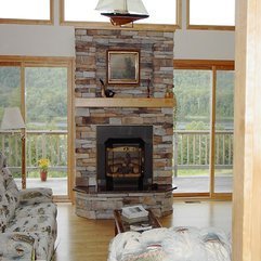 Fireplace Design Ideas Natural Stone - Karbonix