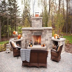 Fireplace Design Nice Outdoor - Karbonix