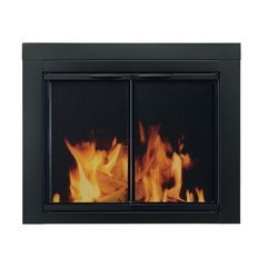 Best Inspirations : Fireplace Doors Design Twin Glass - Karbonix