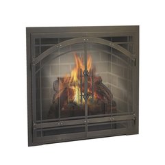Best Inspirations : Fireplace Doors Ideas Mesh Gates - Karbonix
