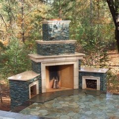 Fireplace Fantastic Outdoor Fireplace Designs Ideas Stone Pathway - Karbonix